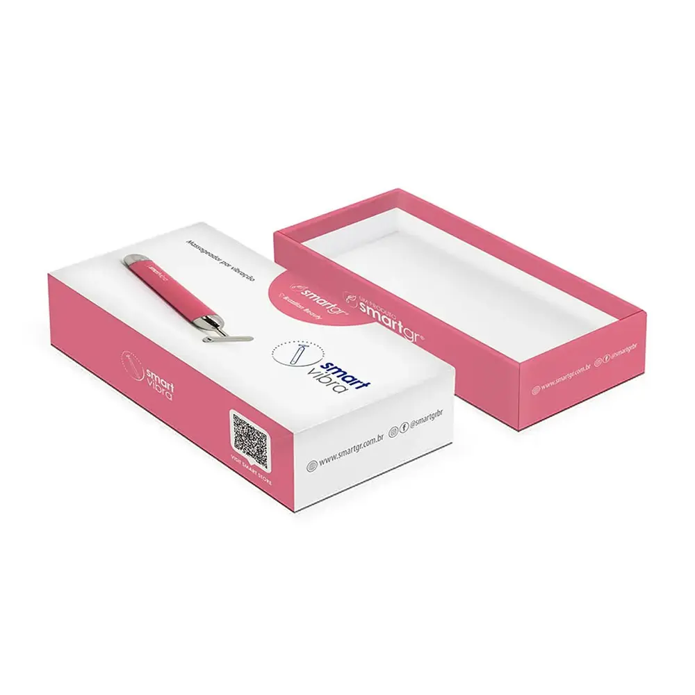 Imagem secundaria case smart vibra massageador Facial Terapêutico 