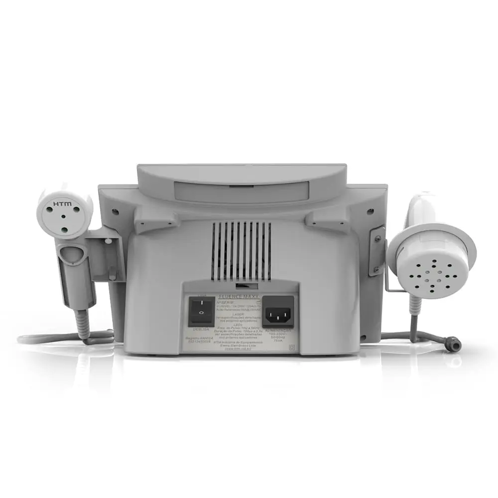 Parte de trás do equipamento fluence maxx