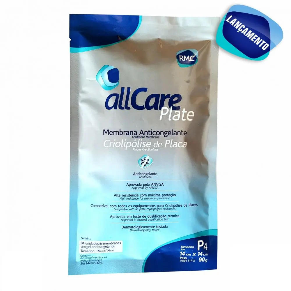 Imagem frontal da embalgem Membrana Anticongelante RMC