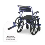 Cadeira de Banho D70 Até 200 Kg Em Alumínio - Dellamed