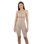 Cinta Cirúrgica shorts completo com bojo pré moldado Chocolate - New Form