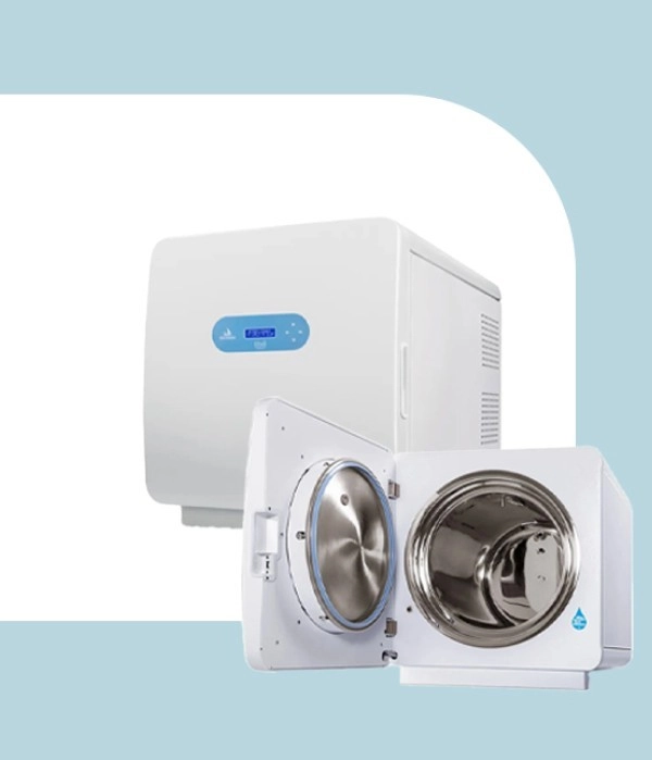 Duas máquinas Autoclave Vitale Classe B 54 Litros e 220V